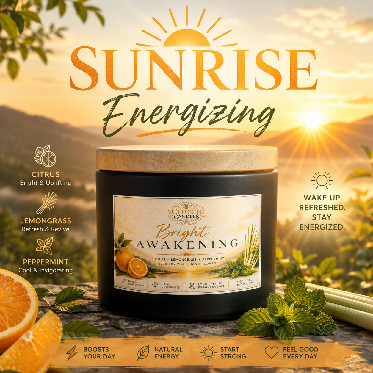 Bright Awakening Candle