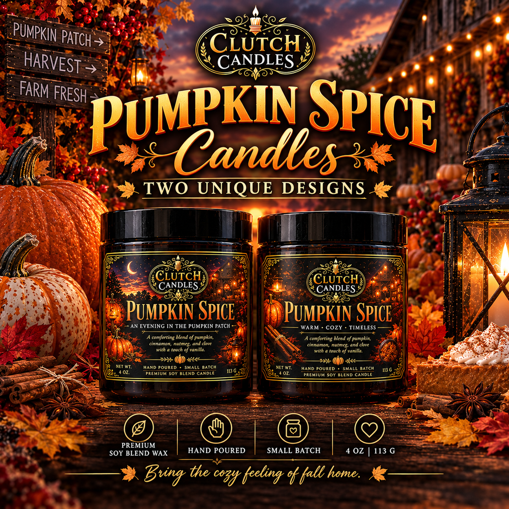 Pumpkin Spice Candles